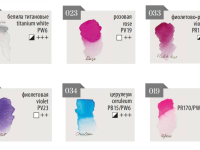 Набор акварели Малевичъ "Veroneze" сиреневая дымка, 6 цв*2,5 мл