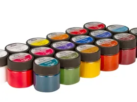 Набор гуаши Pinax 18 цв. в банках 20 мл