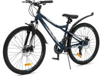 Горный велосипед Stels Navigator 610 MD 26 V050, год 2025, цвет Серый-Синий, ростовка 16