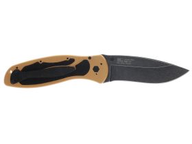 Полуавтоматический складной нож Kershaw Blur, сталь Sandvik 14C28N, рукоять алюминий, золотистый