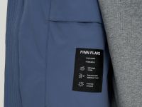 Оверсайз пуховик с воротником-стойкой