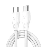 Кабель WiWU Pioneer Type-C/Type-C 1м (Wi-C002) (белый)