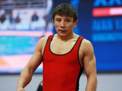 Андрей Бекренев победил на чемпионате Беларуси по вольной борьбе