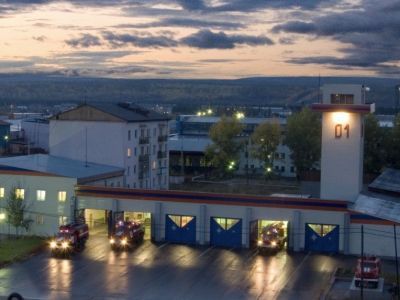 Ленскую пожарную часть назвали лучшей в Якутии