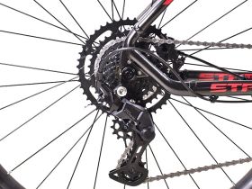 Горный велосипед Stark Funriser 29.4+ HD, год 2024, цвет Черный-Красный, ростовка 18