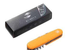 Нож перочинный Stinger 90 мм, 13 функций, оранжевый