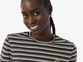 Женская футболка Lacoste из органического хлопка