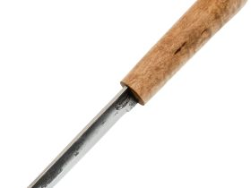 Нож Ханты-Манси, сталь Х12МФ, рукоять карельская береза