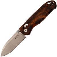 Складной нож Kizer Drop Bear, сталь Nitro-V, рукоять дерево