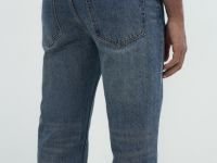 Прямые джинсы, Синий
