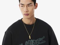Мужской хлопковый свитшот французского производства Lacoste