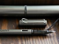 Ручка перьевая LAMY 057 lux, EFpvd Рутений