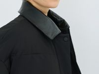 Утеплённая куртка, Черный