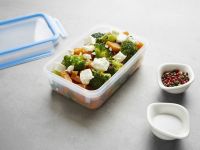 Контейнер для еды прямоугольный 0.80.8 л Tefal MasterSeal пластик K3021812