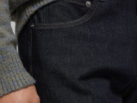 Утепленные джинсы straight fit