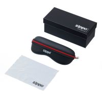 Подарочный набор для очков ZIPPO: картонная коробка, чехол и салфетка из микрофибры