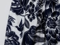 Широкие брюки с принтом