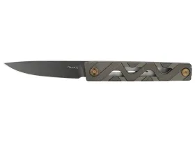 Складной нож Ruike P878-AK, сталь 14C28N, рукоять алюминий, бронзовый