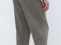 Брюки из мягкого пике, Коричневый