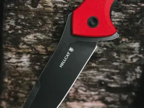 Складной нож Mr.Blade Hellcat blackwash сталь VG-10, рукоять Red G10