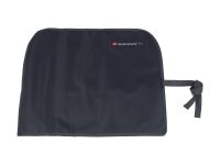 Пенал-скрутка для кистей "Невская палитра", ПВХ, 50х40 см, тёмно-серый/синий