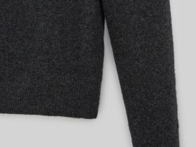 Джемпер прямого силуэта с добавлением шерсти