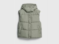 Жилетка с капюшоном, Желтый