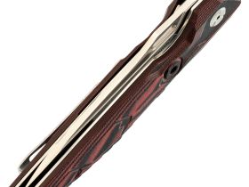 Складной нож Nimo Rough Red, сталь D2, рукоять G10