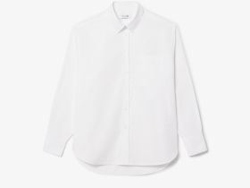 Женская рубашка Lacoste из хлопка