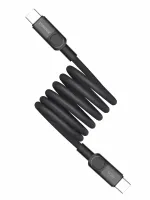 Кабель Momax Mag.Link Type-C/Type-C 60W 200см (черный) (DC61D)