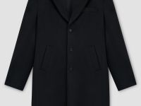 Мужское полупальто прямого силуэта