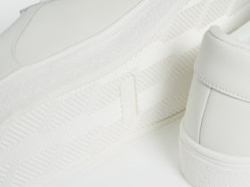 Кеды из натуральной кожи, Белый