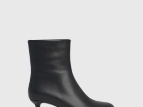 Ботильоны из натуральной кожи, Черный