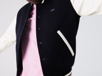 Мужская куртка-бомбер Lacoste из шерсти