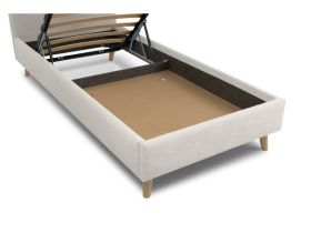 Кровать Динс 90 Букле Молочный