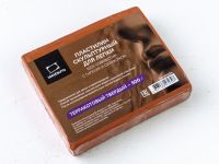 Пластилин скульптурный Малевичъ 500 г, терракотовый, твердый