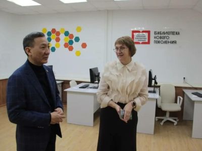 Детскую библиотеку обновили в Мирном по нацпроекту