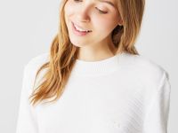 Женский свитер Lacoste в полоску