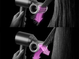 Фен Dyson Supersonic HD15 (Bright Nickel/Bright Copper)