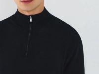 Джемпер из шерсти мериноса, Черный