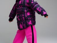Куртка текстильная с полиуретановым покрытием для девочек