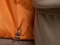 Пуховое полупальто со съемным капюшоном