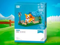 1256_MK Конструктор Корги в домике