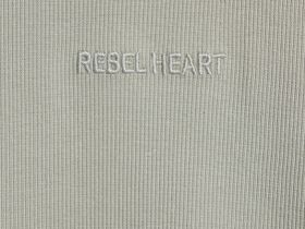 Футболка в рубчик для девочек, Зеленый