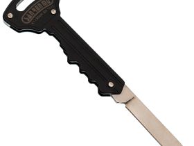 Складной нож-брелок Sanrenmu Ключ 4113SUX-SH, сталь 4Cr15N, рукоять нержавеющая сталь