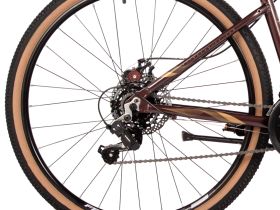 Женский велосипед Foxx Stinger Laguna 27.5, год 2025, цвет Красный, ростовка 18