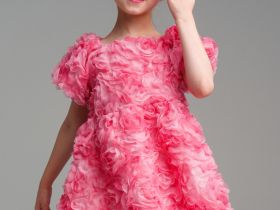 Платье текстильное для девочек