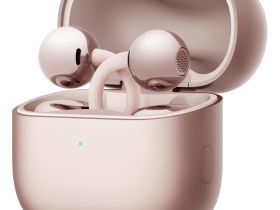 Наушники Huawei FreeClip 2 розовые