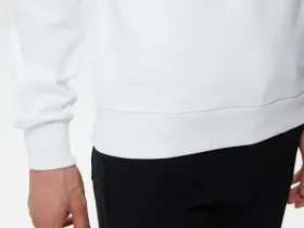 Мужской хлопковый свитшот Lacoste с круглым вырезом и принтом