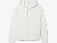 Хлопковый свитшот Lacoste унисекс свободного кроя